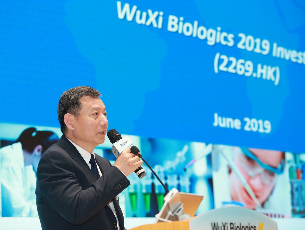 Mr. Jian Dong, Senior Vice President of Global Bio-manufacturing, WuXi Biologics